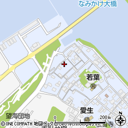 福岡県遠賀郡芦屋町西浜町14周辺の地図