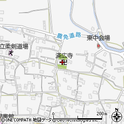 済広寺周辺の地図