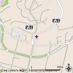 和歌山県日高郡日高川町若野282周辺の地図