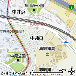 福岡県北九州市小倉北区中井口7-5周辺の地図