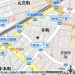 福岡県北九州市戸畑区幸町3-17周辺の地図