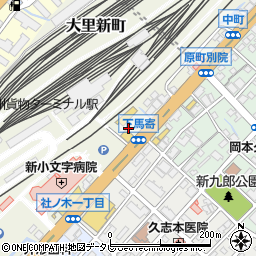 福岡県北九州市門司区大里新町1周辺の地図