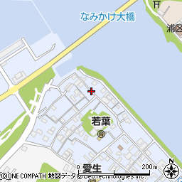 福岡県遠賀郡芦屋町西浜町17周辺の地図