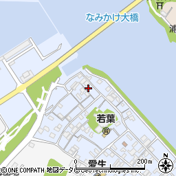 福岡県遠賀郡芦屋町西浜町16周辺の地図