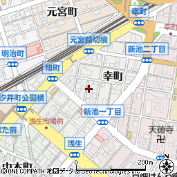 福岡県北九州市戸畑区幸町3-9周辺の地図