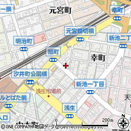 福岡県北九州市戸畑区幸町5-2周辺の地図