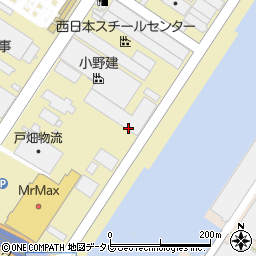 福岡県北九州市小倉北区西港町9周辺の地図