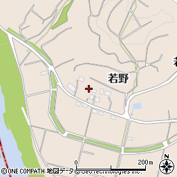 和歌山県日高郡日高川町若野291周辺の地図
