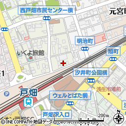 福岡県北九州市戸畑区南鳥旗町1周辺の地図