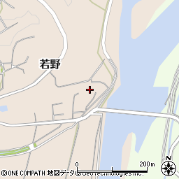 和歌山県日高郡日高川町若野412周辺の地図