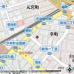 福岡県北九州市戸畑区幸町5-20周辺の地図