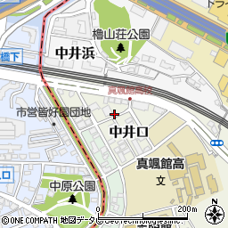 福岡県北九州市小倉北区中井口9-5周辺の地図