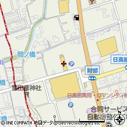 大阪王将御坊店周辺の地図