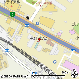 HOTEL AZ 北九州小倉店バイキングレストラン志高 周辺の地図