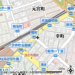 西田印舗周辺の地図