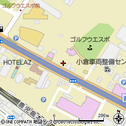 山岡家小倉西港店周辺の地図
