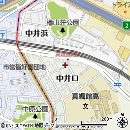 福岡県北九州市小倉北区中井口9-2周辺の地図