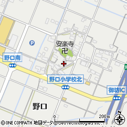和歌山県御坊市野口407周辺の地図