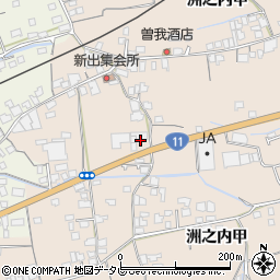 久門庭石事務所周辺の地図