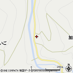 徳島県阿南市加茂町東だいご周辺の地図