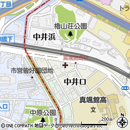 福岡県北九州市小倉北区中井口9-24周辺の地図