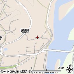 和歌山県日高郡日高川町若野359周辺の地図