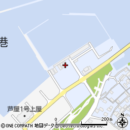 福岡県遠賀郡芦屋町西浜町3839周辺の地図