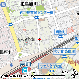 福岡県北九州市戸畑区南鳥旗町2-11周辺の地図