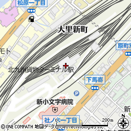 福岡県北九州市門司区大里新町11-1周辺の地図