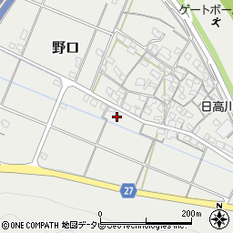 和歌山県御坊市野口100-2周辺の地図
