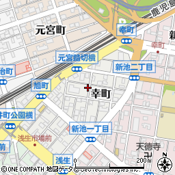福岡県北九州市戸畑区幸町周辺の地図