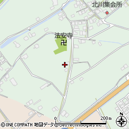 愛媛県西条市小松町北川176周辺の地図
