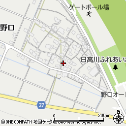 和歌山県御坊市野口1809-1周辺の地図