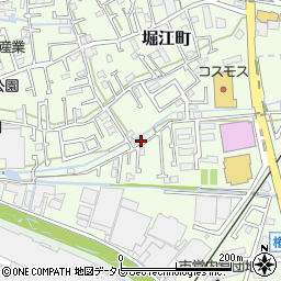 堀本鉄工所周辺の地図