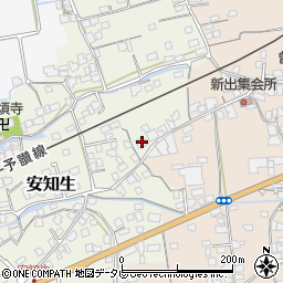 愛媛県西条市安知生111周辺の地図