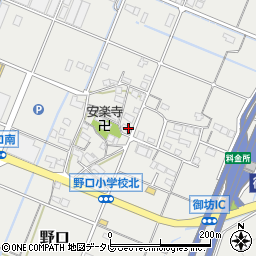 和歌山県御坊市野口457周辺の地図