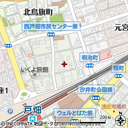 福岡県北九州市戸畑区南鳥旗町2-4周辺の地図