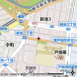 印章センター　とばた店周辺の地図