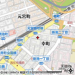 福岡県北九州市戸畑区幸町7-17周辺の地図