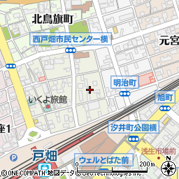 福岡県北九州市戸畑区南鳥旗町2周辺の地図