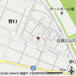 和歌山県御坊市野口1615-2周辺の地図