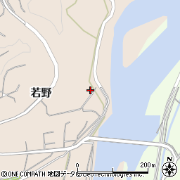 和歌山県日高郡日高川町若野362周辺の地図