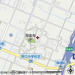 和歌山県御坊市野口460-1周辺の地図