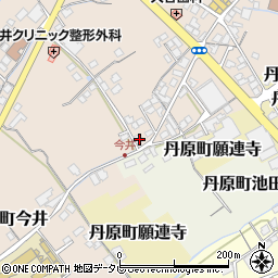 愛媛県西条市丹原町今井116-1周辺の地図