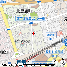 福岡県北九州市戸畑区南鳥旗町2-18周辺の地図