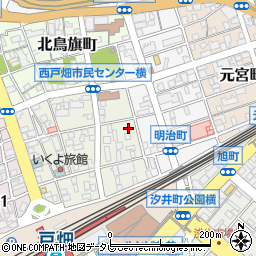 福岡県北九州市戸畑区南鳥旗町2-23周辺の地図