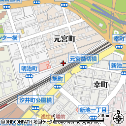 ビジネス旅館　菊水周辺の地図