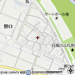 和歌山県御坊市野口1633-1周辺の地図