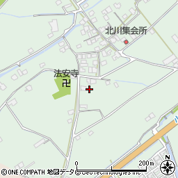 愛媛県西条市小松町北川134周辺の地図