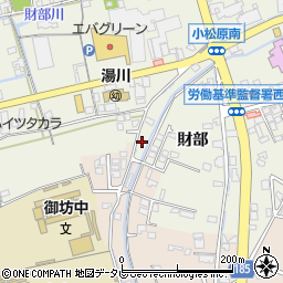 和歌山県御坊市湯川町財部880-16周辺の地図
